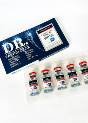 Dr faster oilex serum biotin зміцнююча сироватка для волос в ампулах з біотином єгипет1 фото