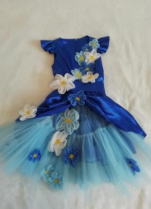 Платье цветочной принцессы