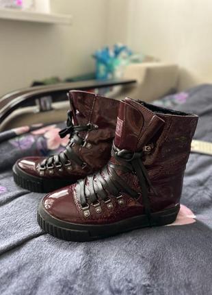 Зимові жіночі сапоги-черевики1 фото