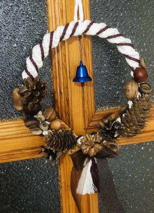 Новогодний или рождественский венчик