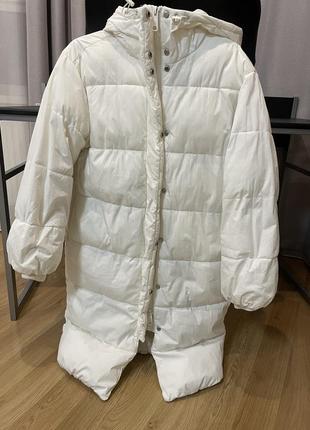 Теплий пуховик h&m
