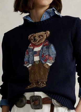 Шикарный свитер люкс в стиле polo ralph lauren