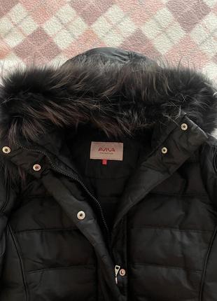 Пуховое пальто aviva куртка2 фото