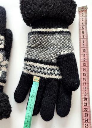 Левая часть 2 левые перчатки thinsulate insulation 40 gram перчатки двойные вязаные флис2 фото