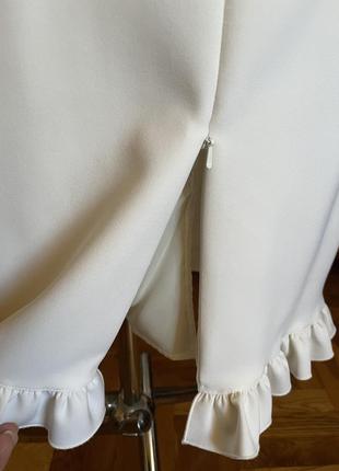 Белое шикарное платье reiss, s, англия4 фото