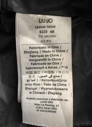 Теплый зимний пуховик от дорогого бренда liu jo, размер ит 48, укр 48-50-525 фото