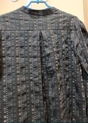Блуза вільного крою жата бавовна 46-48р2 фото