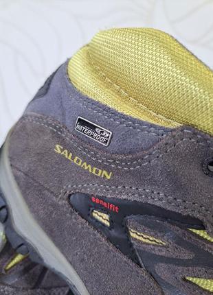 Трекінгові ботинки salomon, чоловічі черевики, треккинговые кроссовки демисезонные4 фото
