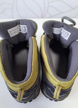 Трекінгові ботинки salomon, чоловічі черевики, треккинговые кроссовки демисезонные5 фото