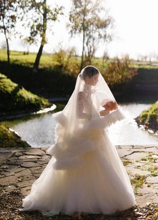 Весільна сукня від wona concept - crystal з рукавами