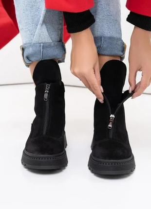 Черевики маломірки колір чорний розміри 36, 38, 39, 40 fi_008714