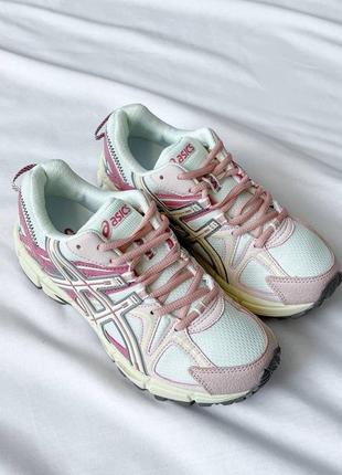 Кроссовки asics gel-kahana 8 white/pink marathon running