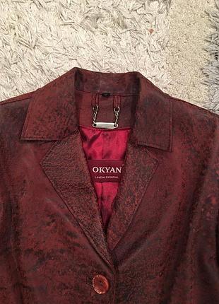 Піджак натуральна шкіра