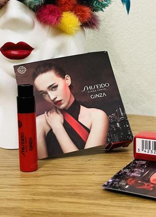 Оригинальный пробник парфюмированная вода shiseido ginza intense