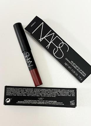 Карандаш для губ nars velvet matte lip pencil do me baby оттенок cruella, 1.8g