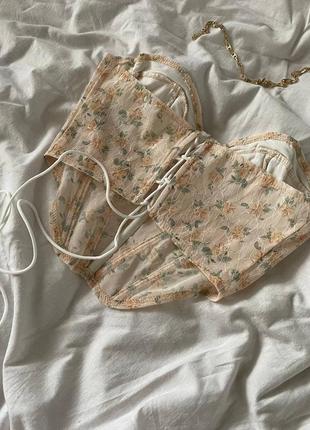 Корсет/корсетный топ/топ-корсет сетевой🤍