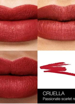 Олівець для губ nars velvet matte lip pencil do me baby відтінок cruella, 1.8g2 фото