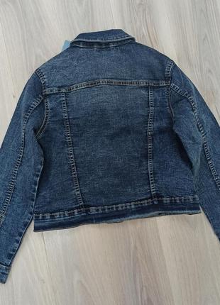 Куртка джинсовая джинсовка pepperts 140 см4 фото
