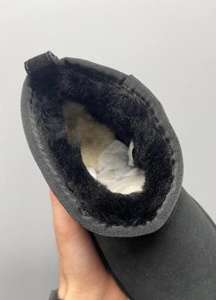 Женские угги Zapatos UGG W Classic Ultra Mini Panther 1125352 Btc black5 фото