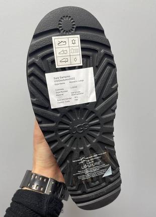 Женские угги Zapatos UGG W Classic Ultra Mini Panther 1125352 Btc black10 фото