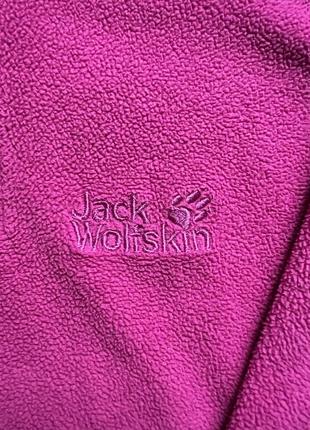 Флісова кофта jack wolfskin на дівчинку 3 - 4 років 98 - 104 см.2 фото