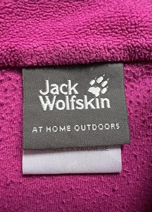 Флісова кофта jack wolfskin на дівчинку 3 - 4 років 98 - 104 см.5 фото