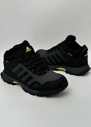 Зимові кросівки adidas terrex з хутром (gore tex) (маломірять)2 фото
