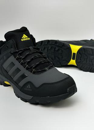 Зимові кросівки adidas terrex з хутром (gore tex) (маломірять)9 фото
