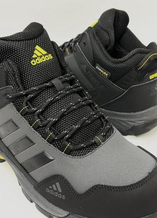 Зимові кросівки adidas terrex з хутром (gore tex) (маломірять)6 фото