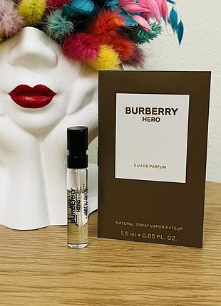 Оригинальный пробник парфюмированная вода burberry hero
