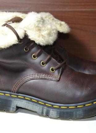 Dr. martens 1460 kobert 40р зимние кожаные ботинки оригинал1 фото