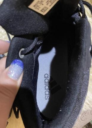 Чёрные термо кроссовки 40,5-41 р унисекс adidas4 фото
