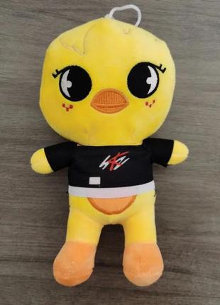 Фелікс 22 см stray kids сереї skzoo м'яка іграшка стрейкидс курчати ципля bbokari бродячі діти