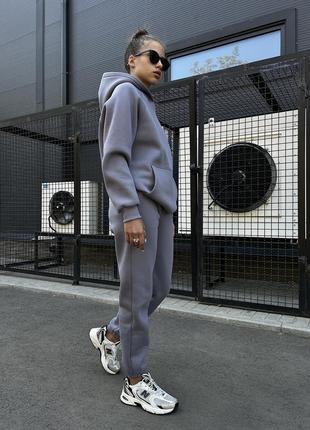 Женский спортивный костюм на флисе премиум качества