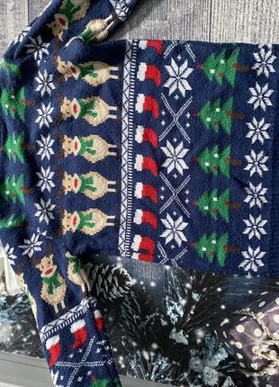 Новогодний рождественский свитер олени5 фото