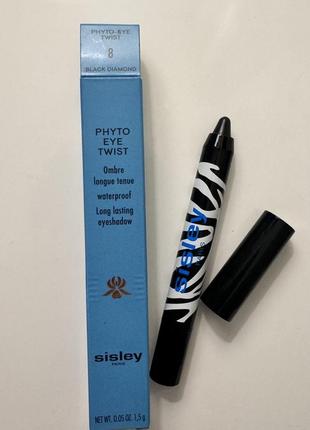 Sisley phyto eye twist long-lasting eyeshadow waterproof 8 black diamond