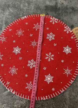 Колрик из фетра, подставка на стол фетровая, коврик