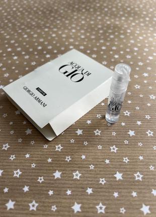 Пробник чоловічий парфум giorgio armani acqua di gio 1,2ml