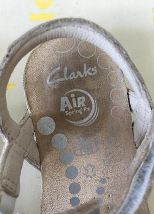 Clarks босоножки кожаные p28,54 фото