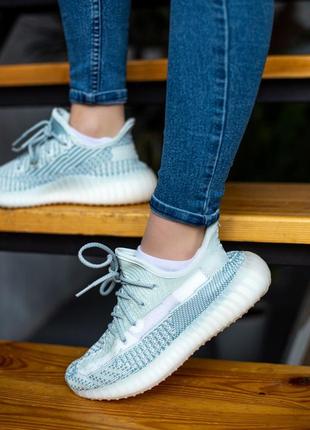 Кроссовки женские adidas yeezy boost 350, серые, адидас изи буст, кросівки