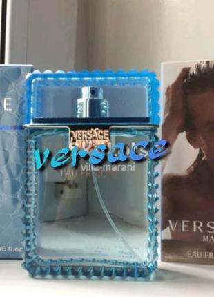 Versace man eau fraiche – безусловно теплый и зовущий мужской аромат парфюма 100мл.1 фото