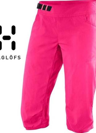Haglofs (40) новые малиновые капри, бриджи