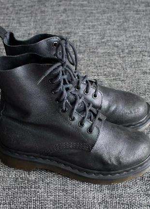 Ботинки pride martens 1460 I Glitter Blue Coated Glitter 1460 оригинал