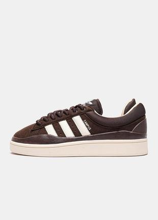 Кроссовки adidas campus bad bunny brown1 фото