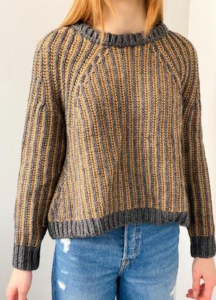 Шерстяной свитер премиум бренд4 фото