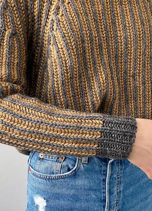 Шерстяной свитер премиум бренд2 фото