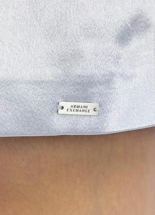 Нарядное брендовое платье armani серебристое м4 фото