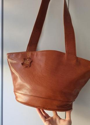 Кожаная сумка италия, сумка на плечо, стильная сумка3 фото
