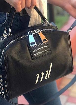 Сумка валізка maison margiela шкіра