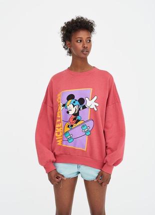 Світшот disney/ pull&bear